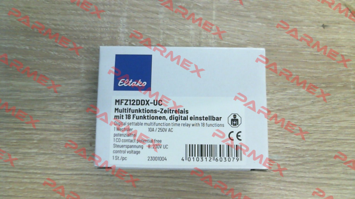 p/n: 23001004; Type: MFZ12DDX-UC Eltako