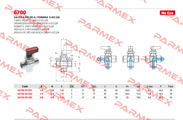 6700.00.001 1/8   Aignep