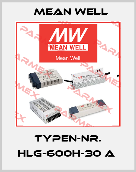 Typen-Nr. HLG-600H-30 A  Mean Well