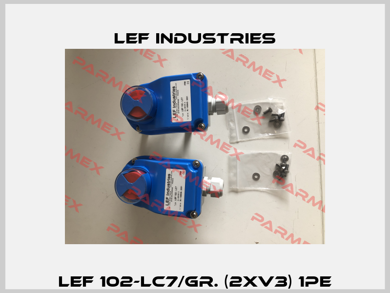 LEF 102-LC7/GR. (2xV3) 1PE Lef Industries