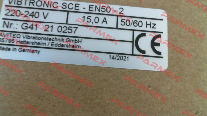 26772 - SCE-EN50-2 220..240V 50HZ 15A IP20 Aviteq