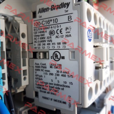 100-C16*10 B Allen Bradley (Rockwell)