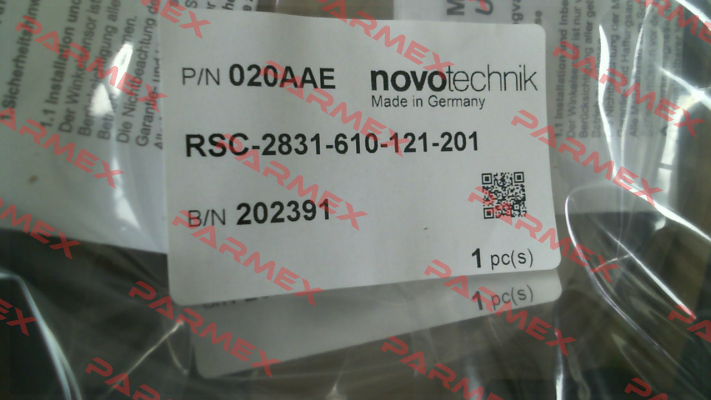 RSC 2831-610-121-201 Novotechnik