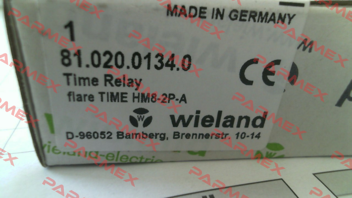 81.020.0134.0 / FLARE TIME HM8-2P-A Wieland Electric