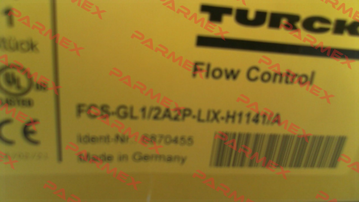 p/n: 6870455, Type: FCS-GL1/2A2P-LIX-H1141/A Turck