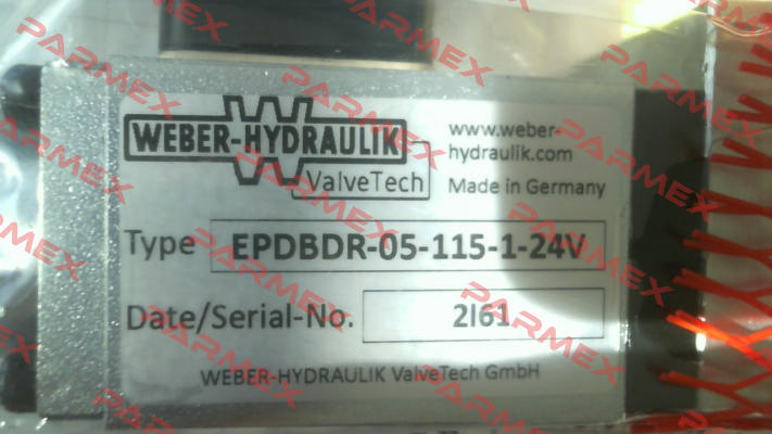 EPDBDR-05-115-1-24V Weber Hydraulik