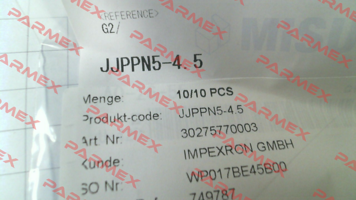 JJPPN5-4.5 Misumi