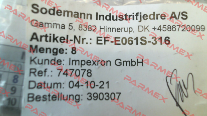 EF-E061S-316 Sodemann