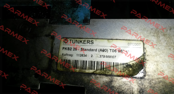 PKS2 25 Obsolete/replaced by PKS2 25.1 A00 T03 96Grad   Tünkers