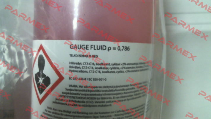 T00103 Type Gauge fluid 0,786 250ml HK INSTRUMENTS