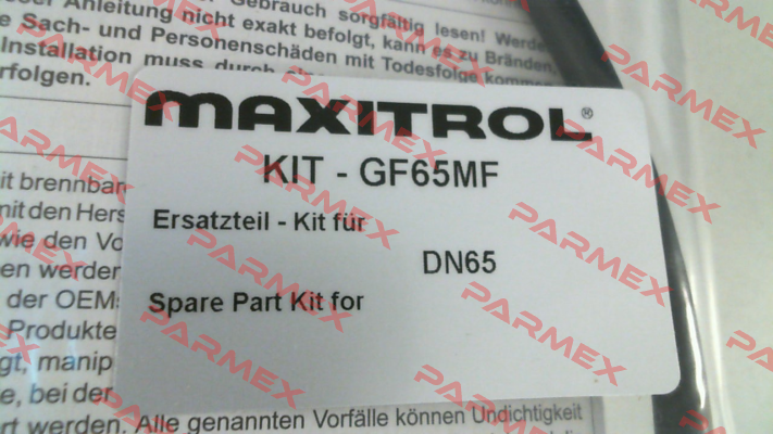 KIT-GF65MF Maxitrol