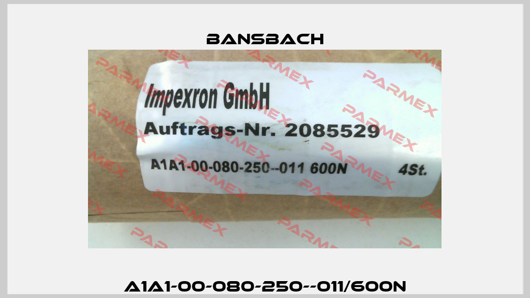 A1A1-00-080-250--011/600N Bansbach