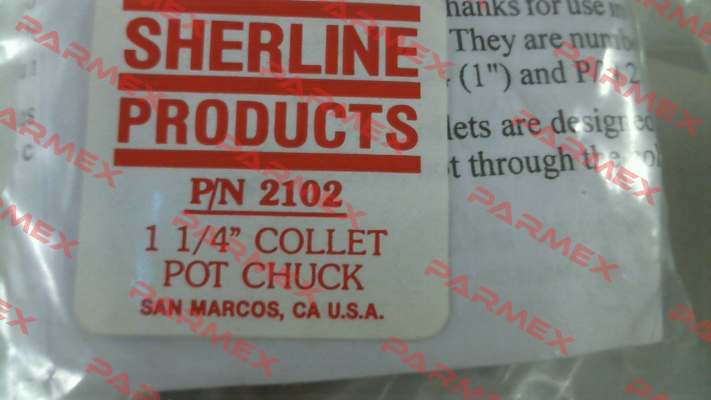 2102 Sherline Products