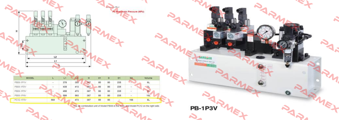 PB12-1P3V  Sandsun