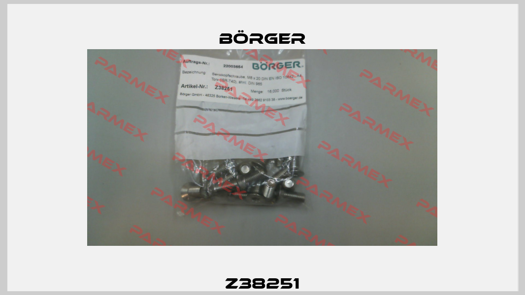Z38251 Börger