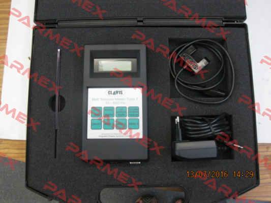 Type 7 acoustic belt meter  Clavis