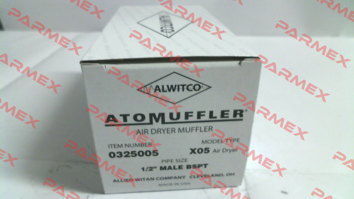 Type: X05-0325005 (080500089) Alwitco