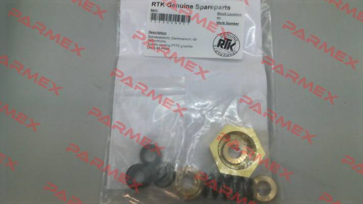 Gasket kit for MV 5291-P (17092402/010) RTK Regeltechnik