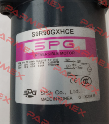 S9R90GXHCE Spg Motor