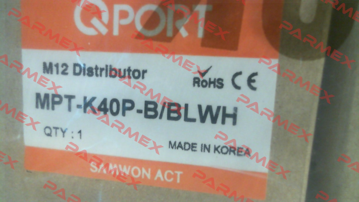 MPT-K40P-B/BLWH Samwon