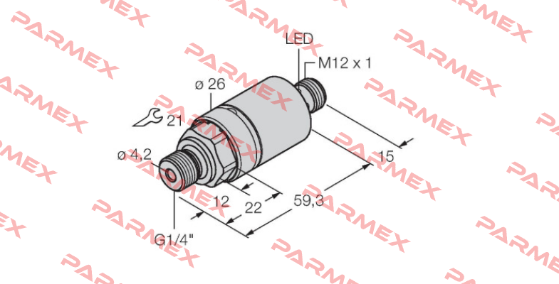 PC001V-204-2UPN8X-H1141 Turck