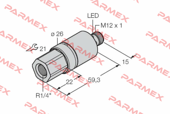 PC025V-211-2UPN8X-H1141 Turck