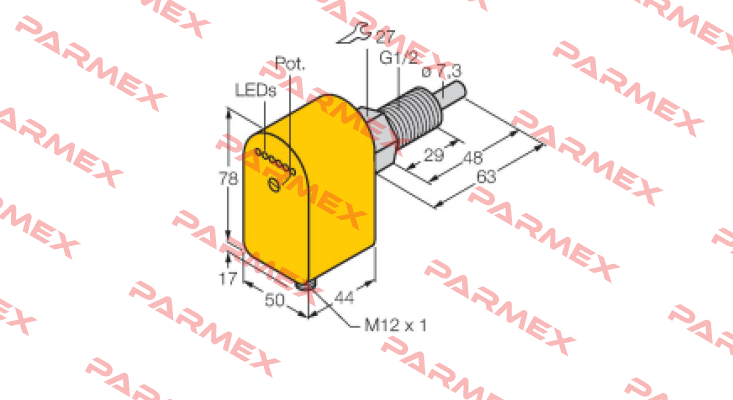 FCS-GL1/2A4P-LIX-H1141 Turck