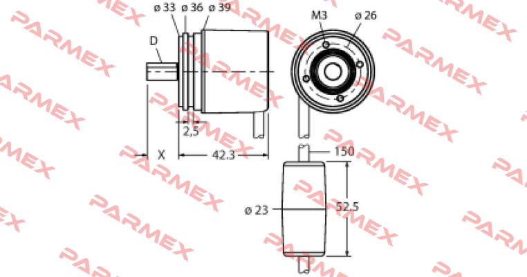 RM-46S8S-3C24B-CT 1M Turck