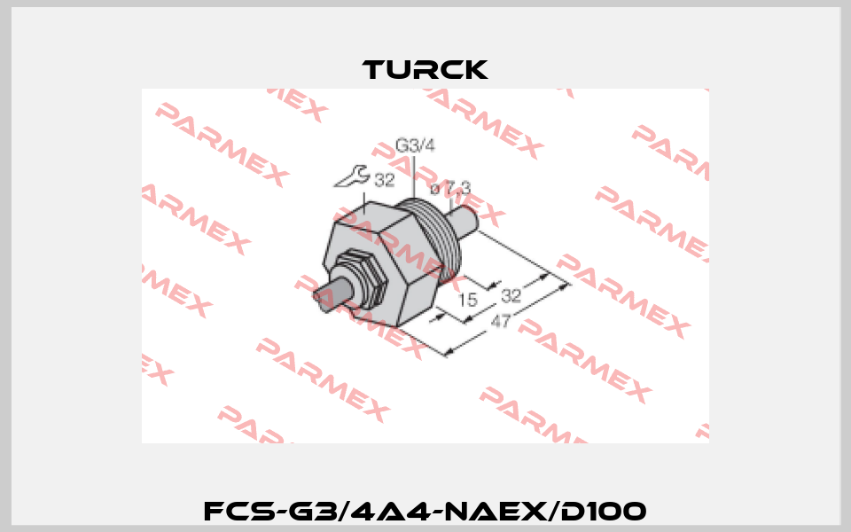 FCS-G3/4A4-NAEX/D100 Turck