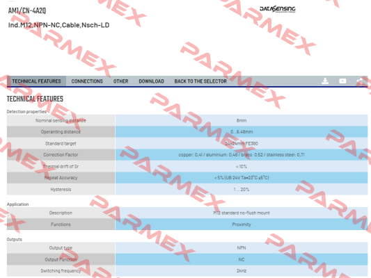 AM1/CN-4A2Q Micro Detectors / Diell