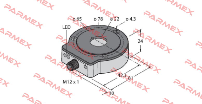 RI360P0-EQR24M0-INCRX2-H1181 Turck