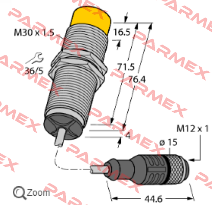 NICS-M30-IOL2P8-0,3-RKC4.4T Turck