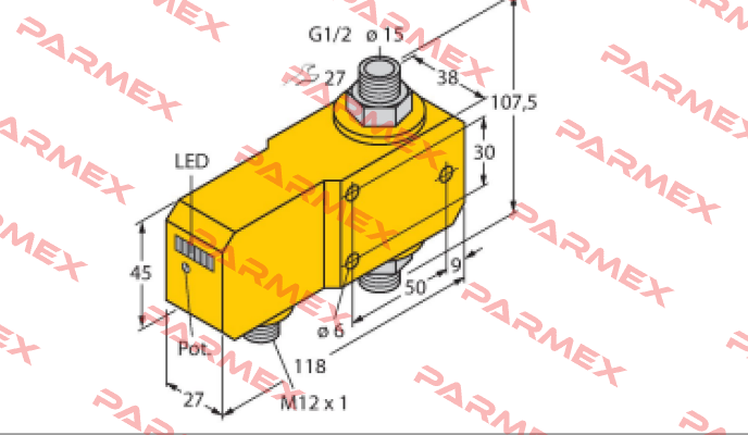 FCI-D15A4P-AP8X-H1141 Turck