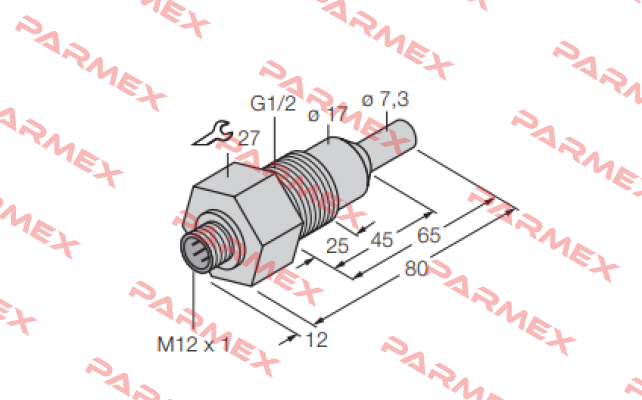 FCS-G1/2A4-NAEX-H1141/AL065 Turck