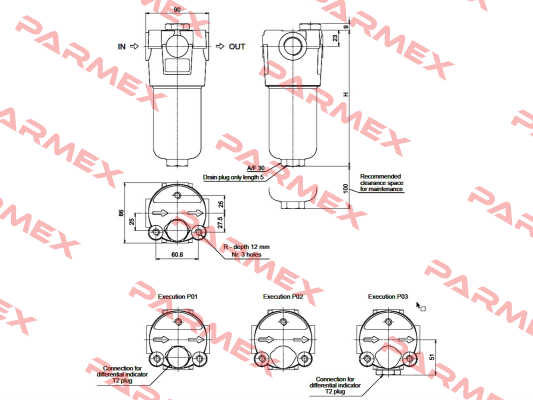 FMM-050-4-B-A-D-A06-N-P01 MP Filtri