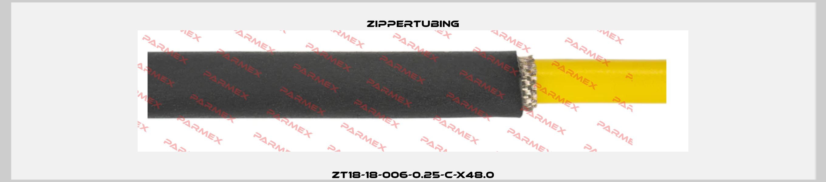 ZT18-18-006-0.25-C-X48.0 Zippertubing