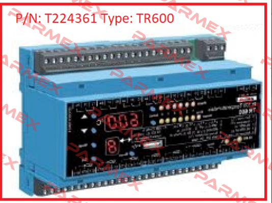 P/N: T224361 Type: TR600 Ziehl