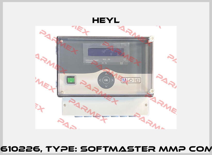 Order No. 610226, Type: SOFTMASTER MMP compact, 115 V Heyl
