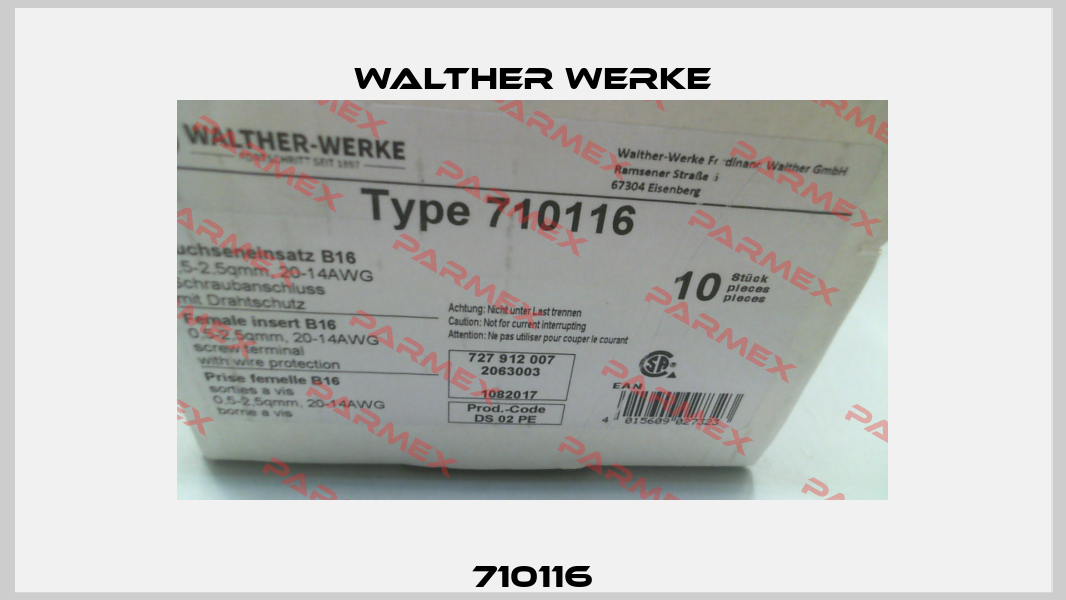 710116 Walther Werke