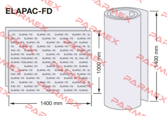 ELAPAC-Platte 2mm Elaflex