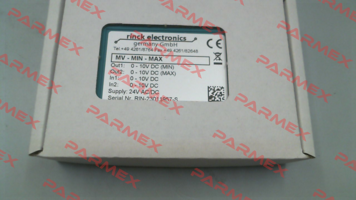 MV-MIN-MAX.10V Rinck Electronic