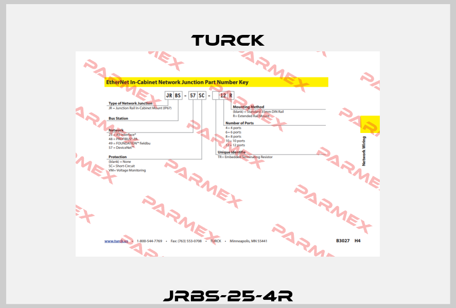 JRBS-25-4R Turck
