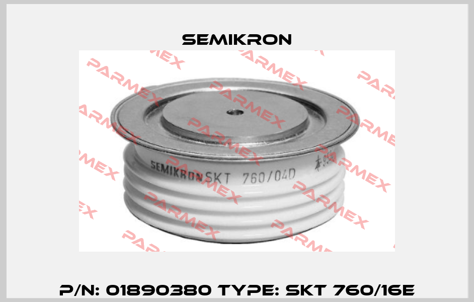P/N: 01890380 Type: SKT 760/16E Semikron