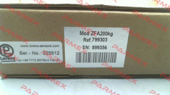 106715   W-ZFA 200 kg Scaime