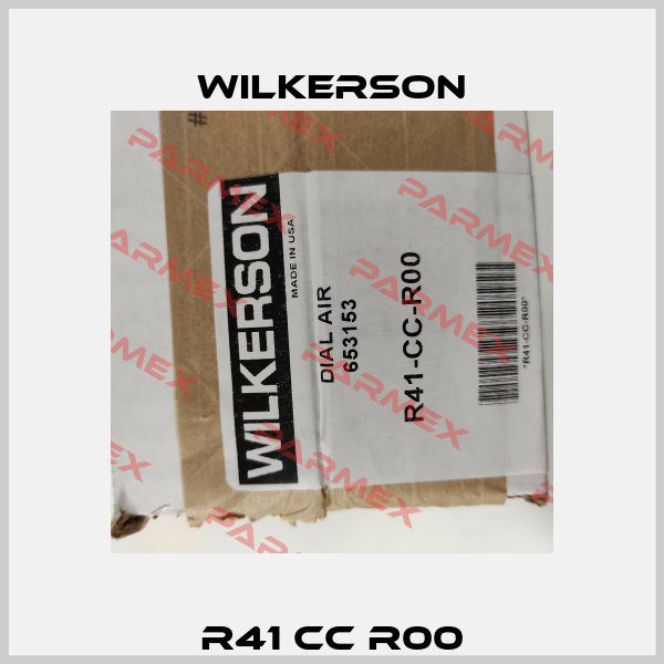 R41 CC R00 Wilkerson