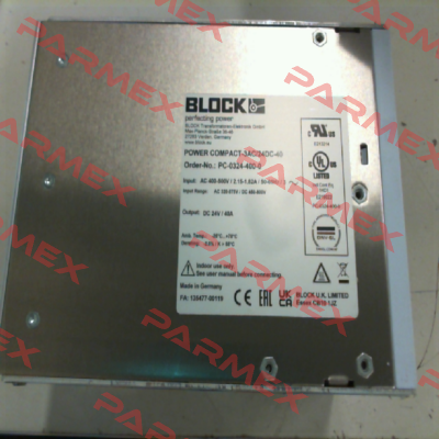 PC-0324-400-0 Block