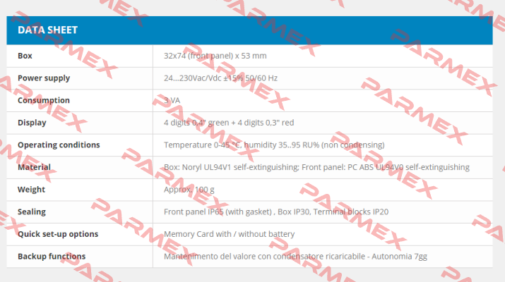 TCT101-2ABC  Pixsys