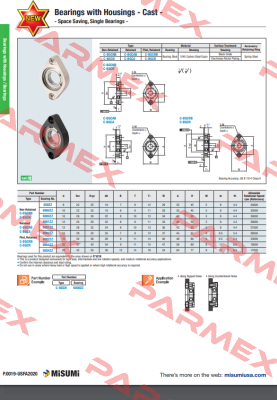 C-BGCR6002ZZ Misumi