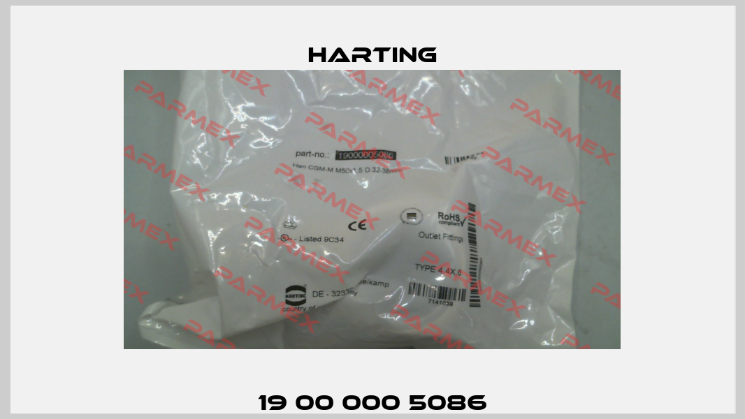 19 00 000 5086 Harting