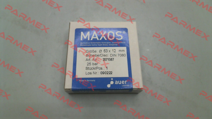 P/N: 2071567, Type: DIN 7080-16 63x12 Maxos